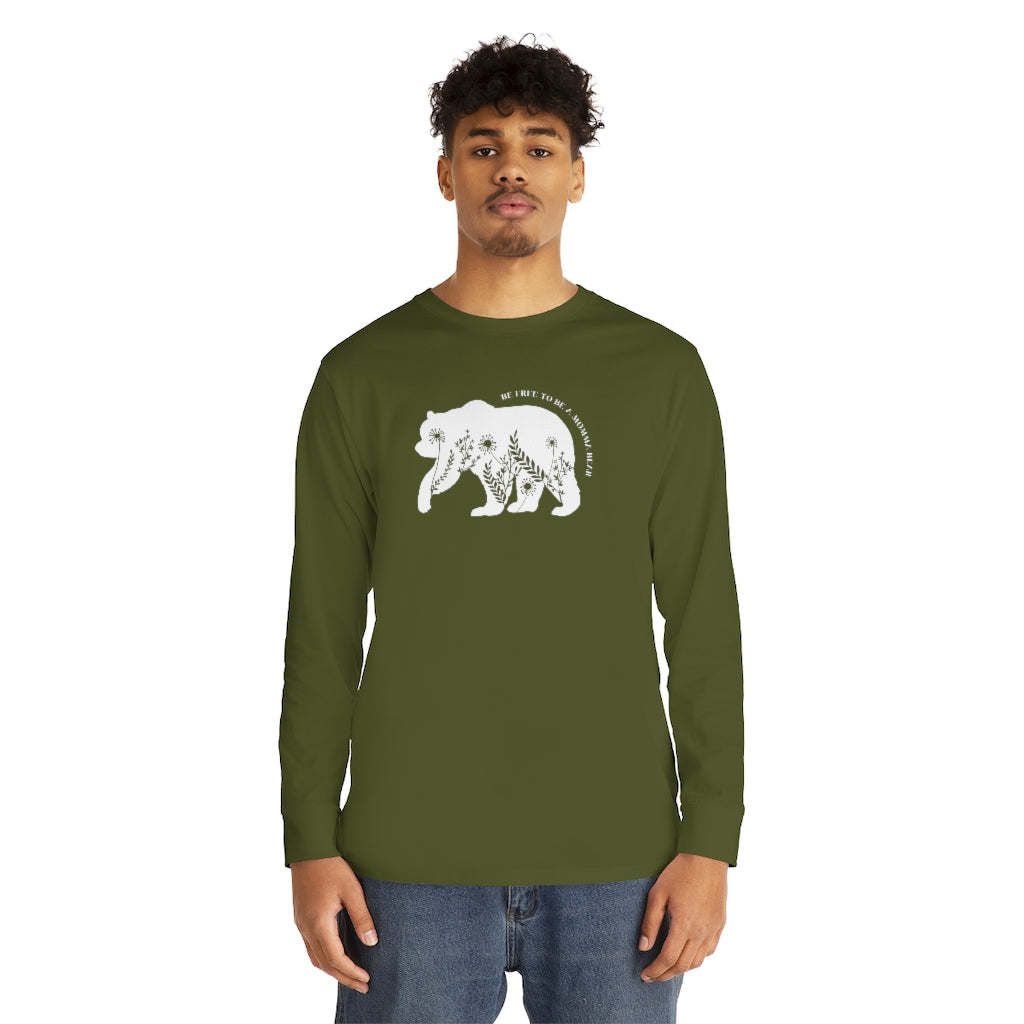 long sleeve mama bear shirt